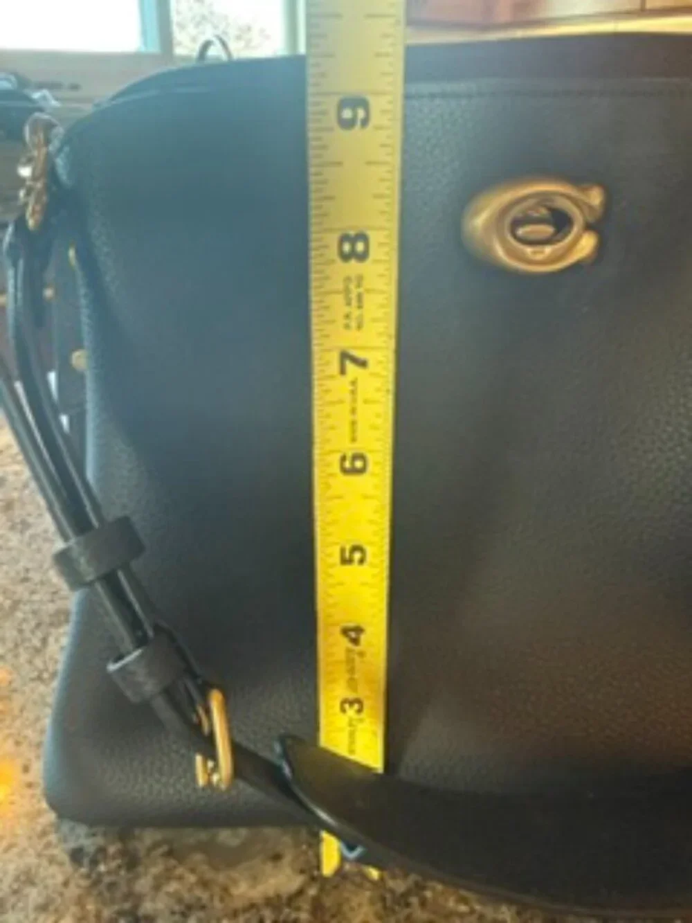 Coach Pebble Leather Small Satchel
